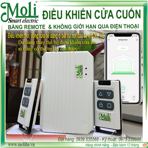 ĐIỀU KHIỂN CỬA CUỐN WIFI BẰNG ĐIỆN THOẠI