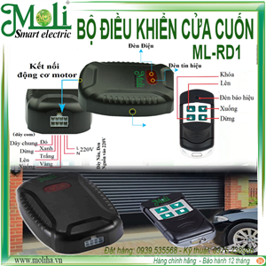 BỘ ĐIỀU KHIỂN CỬA CUỐN 2 REMOTE 433MHZ