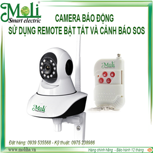 CAMERA BÁO ĐỘNG KHÔNG DÂY KÈM REMOTE SOS