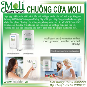 CHUÔNG CỬA KHÔNG DÂY CAO CẤP