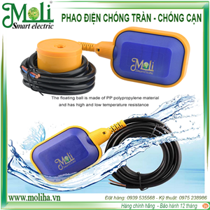 PHAO ĐIỆN CHỐNG TRÀN 2M MOLI